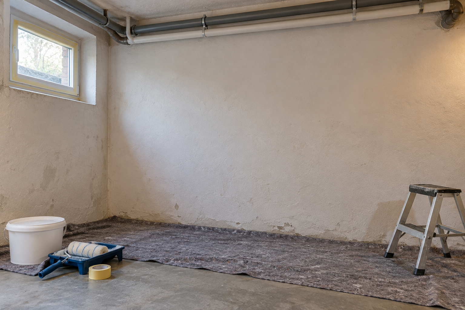 basement painting