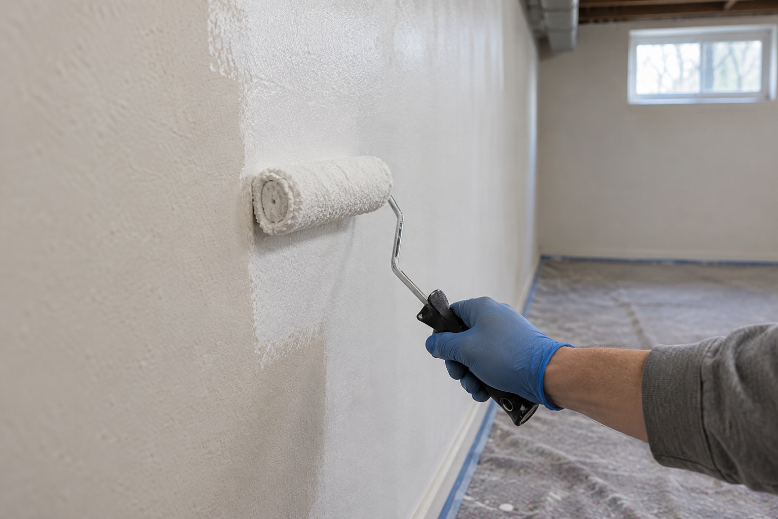 painting-basement-walls